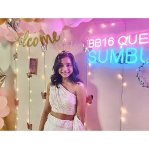 Sumbul Touqeer Khan Instagram - Speechless... Writing this note of gratitude to all of my people has brought tears to my eyes. I went inside the house, leaving my family behind, but I am coming out and seeing that my family has grown larger. It was a journey that I had never imagined, and it turned out to be the best experience ever. Without your help and the support of my friends and family, this adventure would not have been possible. I'll make sure to mention it and strive even harder to make you all proud with the experience I've gained. My Big boss journey ends here; but, my actual journey will begin today. With your support and love, I am sure I will achieve beyond any trophies because your love isn't less than any victory for me. Thank you to everyone for their selfless support ❤️

Yours Sumbul
Haq se mandali ❤️

#sumbularmy #sumbulinbiggboss #BBQueenSumbul #sumbultouqeer #sumbul #sumbultouqeerkhan #sumaan #biggboss #sumbulsquad  #biggboss16 #BB16