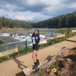 Sumbul Touqeer Khan Instagram – Post monkey bite 🙄 Pykara Waterfalls, Ooty