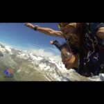 Sumona Chakravarti Instagram - 2016 Engelberg, Switzerland - at the peak of my adrenaline junkie phase in life! I was so overwhelmed with the experience, i think i cried mid air out of sheer happiness. Jumping out of a chopper - just to feel Alive! 🧿 #skydiving #skydive #skydiveswitzerland #adrenalinejunkie