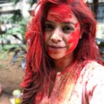 Sumona Chakravarti Instagram - Happy Holi 🌺
