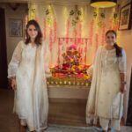 Sumona Chakravarti Instagram - Life as long as Lord Ganesha’s trunk 🐘, Trouble as small as the mouse 🐁, Moments as sweet as modaks, Here’s wishing everyone a warm happy Ganesh Chaturthi. 💫✨ #GanapatiBappaMorya 🪬🧿🙏🏻💙