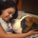 Sumona Chakravarti Instagram - My handsome boy! 🐾 Happy birthday Rooney, my angel in heaven. I love you! 🤍🕊️ It’s Shubho Noboborsho… will eat 1 roshogolla for you. ❤️😘🥰