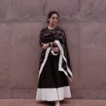 Sunanda Sharma Instagram - "ankhein thi jo keh gayi sab kuch, lafz hote to mukar gaye hote.” . . Wearing @ampmfashions ♠️ Styling and captured by @bhwdp 🕊