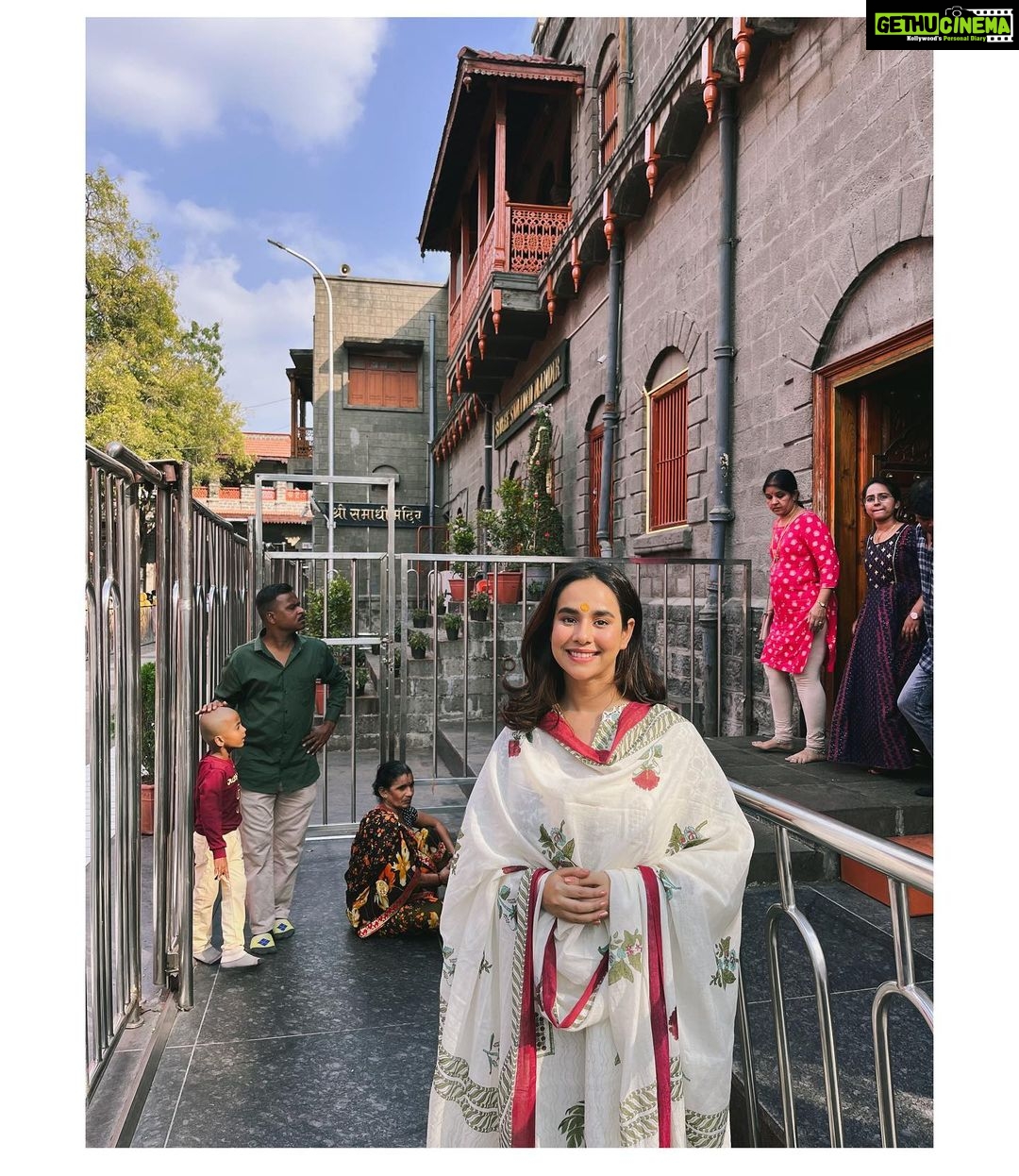 Sunanda Sharma Instagram - π€²πΌπ Shirdi Sai Baba Temple. Shirdi..