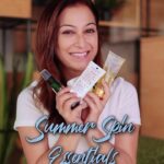 Sunayana Fozdar Instagram - My Summer Skin Care Essentials …keep my Skin “Summer Happy” ☀️ This is Not a sponsored Reel ☺️ Just Sharing the products that I regularly use ( my Skin type is medium to dry): > Cetaphil moisturiser >neutrogena sunscreen >body shop face mist >Patanjali Aloe Vera gel #skincare #summerskincare #summerhacks #keepyourskinhealthy