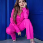 Sunayana Fozdar Instagram - There’s a shade of pink for everyone mine is Hot💕 Wearing @urbanic_in