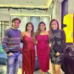 Sunayana Fozdar Instagram - What a Bring in of 2023♥️ What Better than People who matter by Your side! @fairfieldbymarriottmumbai ♥️ Thank you For hosting Us and Making Sure that We start our Year with With Joy and memories that will last forever!! . . My Outfit: @myfywish Styling: @styling.your.soul 📷 @oomphartworks #marriothotel #staycation #2023 #newyear2023