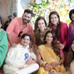 Sunayana Fozdar Instagram - This is What Happiness looks like!! @aadityakapadia @tanvithakker ♥️ abhi Toh party shuru hui Hai👨‍👩‍👧 Aanewaala yeh keh nahi paayega “Swaagat nahi karoge Hamara”🤘🥰 #swagseswagat #godhbharai