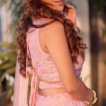 Sunayana Fozdar Instagram - Get Ready With Me for one of my all time fav Pastel theme weddings!!!🌸 Styled by - @purvabansal5 Outfit by - @thehouseofangsa Jewellery- @shrustarin Muah - @makeoverbysejalthakkar Pr - @greenlight__media #grwmreel #pastelweddingtheme #pinklehenga #weddingoutfitideas
