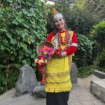Sunita Gogoi Instagram - Happy Sunday A Khasi tribe Attire from Meghalaya,Northeast 🏞 #sunday #weekend #northeastindia #culture #tribe #india #diversity