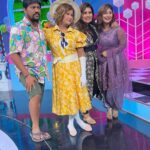 Sunita Gogoi Instagram - Say Cheese😀😀😀Happy Sunday #rajuvootlaparty 9.30 pm @vijaytelevision #entertainment #comedy #shoot #actorslife