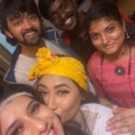 Sunita Gogoi Instagram - The Crazies💃🕺 @priyankapdeshpande @duraiadams @raju_jeyamohan Makeup @sanaras_makeover Hair @krishna_hairstylist #rajuvootlaparty #promo #shoot