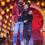 Sunita Gogoi Instagram - ManMadhan Ready🖤 #cookwithcomali #cwc3 #entertainment #shoot #vijaytv