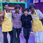 Sunita Gogoi Instagram - ManMadhan Ready🖤 #cookwithcomali #cwc3 #entertainment #shoot #vijaytv