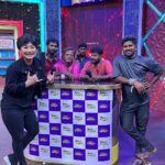 Sunita Gogoi Instagram - ManMadhan Ready🖤 #cookwithcomali #cwc3 #entertainment #shoot #vijaytv