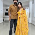Sunita Gogoi Instagram - Had super fun meeting so many people for Vijay Kondattam 💃 Outfit @shopaholic_collections Hair @style_with_anbu #vijay #kondattam #event #entertainment