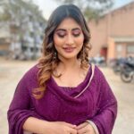 Sunita Gogoi Instagram - For a Vijay tv show 💫 Lovely @sunitagogoi_offl ❤️ Makeup @pavihairandmakeup Hairstyle @ranjitha_hairstylist Outfit @shopaholic_collections . . #sunitha #sunithagogoi #vijaytvceleb #mua #makeup #chennaimua #instaceleb #celebrity #cwcsunitha #bridalmuachennai #celebmuachennai