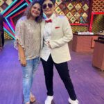 Sunita Gogoi Instagram - Really enjoyed Thala get up 😎 Cook with comali @vijaytelevision @bjbala_kpy @vidyuraman @rakshan_vj #cookwithcomali #Cwc #entertainer #