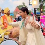 Surbhi Chandna Instagram - Available for Shaadi janamdins mundans maata ki chowki you name it Contact here