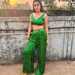 Surbhi Chandna Instagram - Took Go Green Too Seriously 😐 #MSwardrobe #sherdilshergill