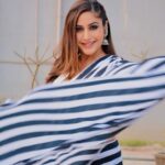 Surbhi Chandna Instagram – Making Stripes my Staple 🦓 

#MSwardrobe #sherdilshergill