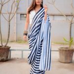 Surbhi Chandna Instagram – Making Stripes my Staple 🦓 

#MSwardrobe #sherdilshergill