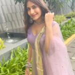 Surbhi Chandna Instagram - Lavender Love 💜 by @shivannishiralli #shopnow
