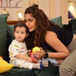 Surbhi Chandna Instagram - Mamaa 🦁 Gill Baby 🦁Gill #sherdilshergill