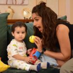 Surbhi Chandna Instagram - Mamaa 🦁 Gill Baby 🦁Gill #sherdilshergill
