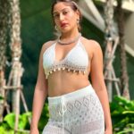 Surbhi Chandna Instagram - Exploring the Lumpini park that is connected with @sindhornkempinski @pickyourtrail Stylist: @styling.your.soul Outfit: @myfywish Jewellery @pclovesdrama Managed by @pranavi_chandna #sindhornkempinski #pickyourtrail