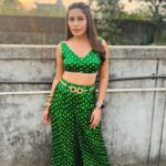 Surbhi Chandna Instagram - Took Go Green Too Seriously 😐 #MSwardrobe #sherdilshergill