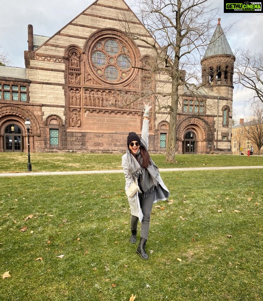 Surbhi Jyoti Instagram - 🥶❄️ Princeton University