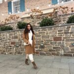 Surbhi Jyoti Instagram – Cold nights, warm hearts🫰🏼 Princeton University