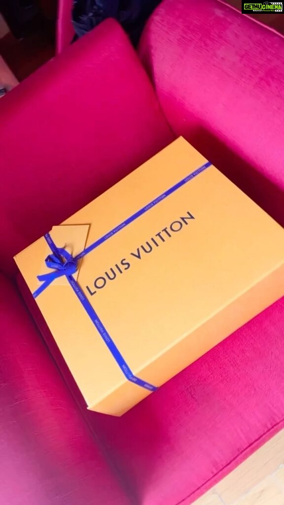 Surilie Gautam Instagram - Unboxing This Beauty ❤️🥰🤩 #louisvuitton #love #guiltypleasures