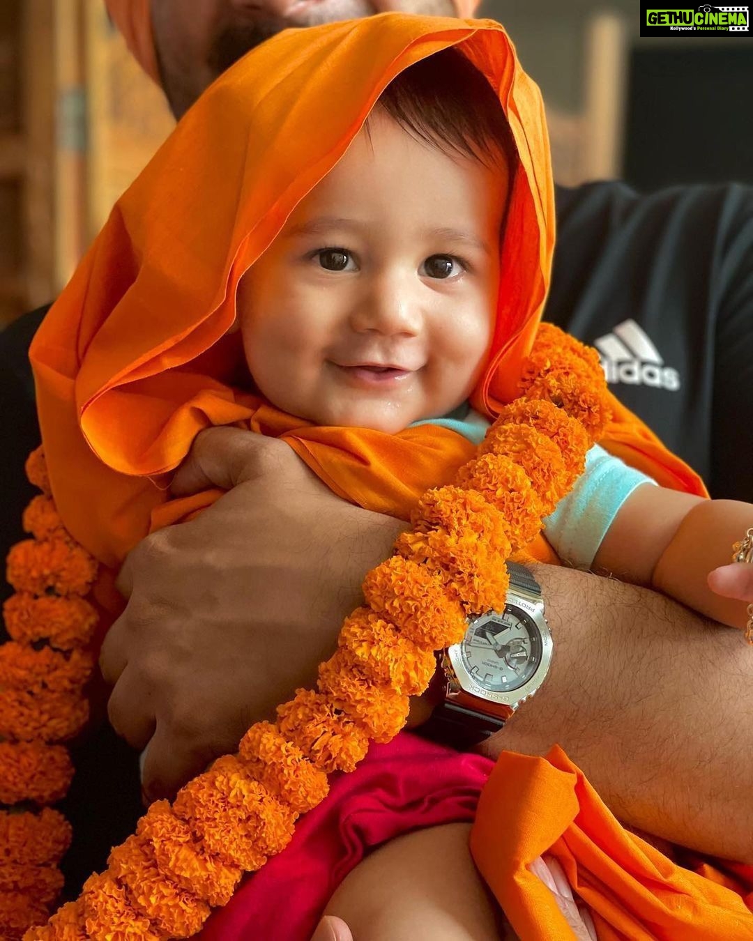 Surilie Gautam Instagram - Our Pride❤️❤️❤️ Posted @withregram • @jasrajsinghbhatti SAIBHANG means ‘COMPLETE’. A blessing of almighty that COMPLETES me and Surilie as PARENTS. Life teaches you lessons at every step. One we learnt this time is that children are the BIGGEST ACHIEVEMENT of any Parent. Introducing . . our BIGGEST ACHIEVEMENT, our PARENT’S LEGACY, our SON ! SAIBHANG SINGH BHATTI ❤️🌟😇🙏🏻🤩