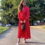 Surilie Gautam Instagram - Red kinda day ❤️