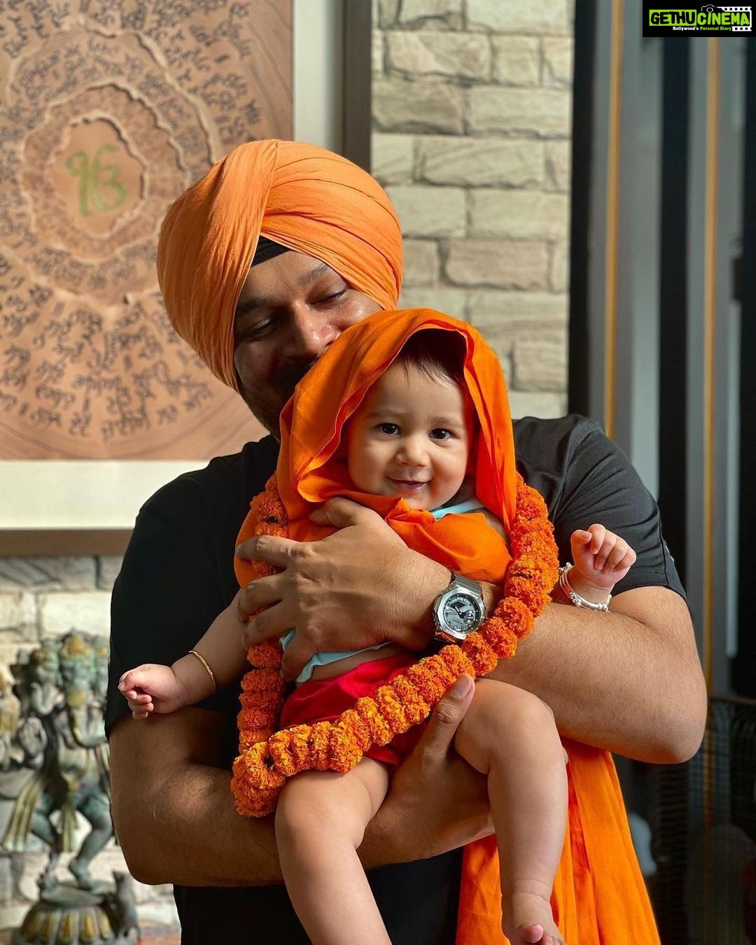 Surilie Gautam Instagram - Our Pride❤️❤️❤️ Posted @withregram • @jasrajsinghbhatti SAIBHANG means ‘COMPLETE’. A blessing of almighty that COMPLETES me and Surilie as PARENTS. Life teaches you lessons at every step. One we learnt this time is that children are the BIGGEST ACHIEVEMENT of any Parent. Introducing . . our BIGGEST ACHIEVEMENT, our PARENT’S LEGACY, our SON ! SAIBHANG SINGH BHATTI ❤️🌟😇🙏🏻🤩