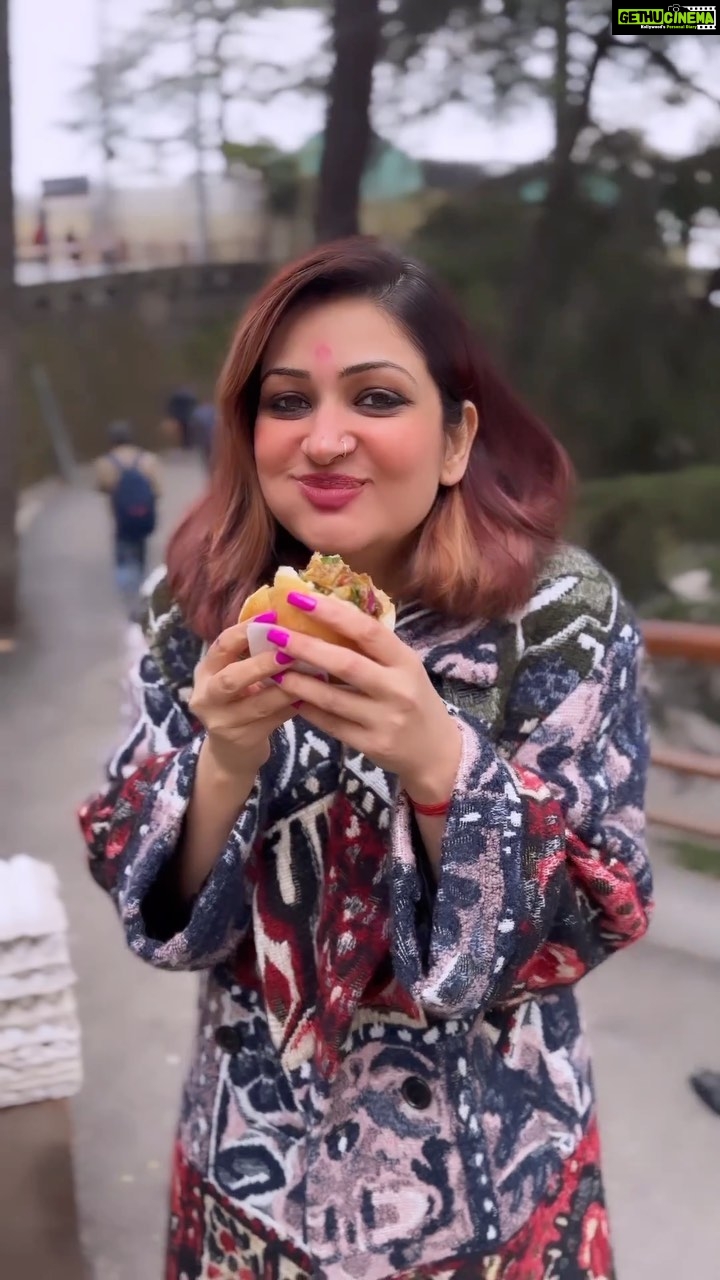 Surilie Gautam Instagram - Chole Kulche 🤪😋 #yummyyum Shimla - शिमला