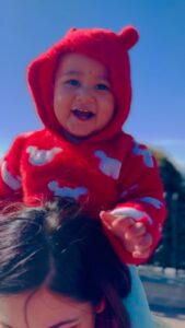 Surilie Gautam Instagram - My ultimate source of HAPPINESS 🥰😍🤩 #my blessing #mydonut #saibhang Shimla - शिमला