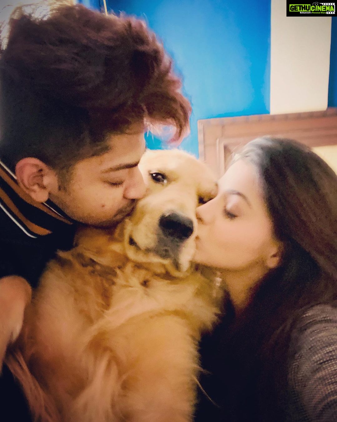 Tanvi Dogra Instagram - Bliss 😇 Oscar and Us @co0l_yammy ❤️