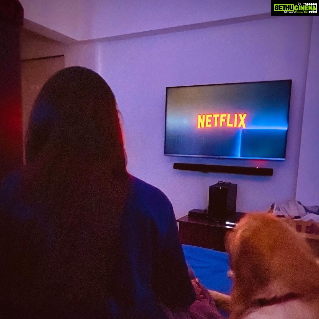 Tanvi Dogra Instagram - I like to party & by party I mean hide in my room and NETFLIX ! #qurantinelife #netflixandchill #stayhome