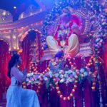 Tanvi Dogra Instagram - Ganpati Bappa Morya ❤️ Blessed to be sharing my birthday on Ganesh Chaturthi this year ☺️🙏🏻😇 Its a new beginning in many positive ways 💫 Outfit : 👗 @anusoru Hair : @sapnagarwade Makeup :💄@ajaymk_offical