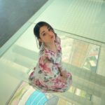 Tanvi Dogra Instagram - Happiness of being at the top ! 😍😁 Dubai Frame - World's Largest Frame, Dubai U.A.E