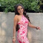 Tanya Sharma Instagram - The snack that smiles back 😉 . . #pink #ootd #tanyasharma #instagood #lunchdate #love #instafashion #allpink Amazonia