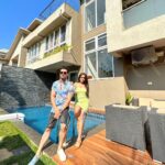 Tanya Sharma Instagram - Beautiful vibe and good-looking tribe 🫵🏻 . Amazing stay and hospitality @utopianvillas thankyou 🤍 #goa #goavillas #travel #friends #trip #thegoodvibetribe Go Utopian Goa Villas