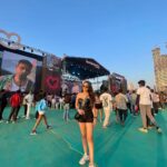 Tanya Sharma Instagram - First concert ever done ✅ So much of energy phew!! A great setup for an amazing cause #feedingindiaconcert . .Swipe RIGHT 😎 for some crazy videos from the concert @feedingindia @zomato @gopromoto.in #concert #ootd #instagood #sunday #love #postmalone #postmaloneconcert #zomaland #tanyasharma