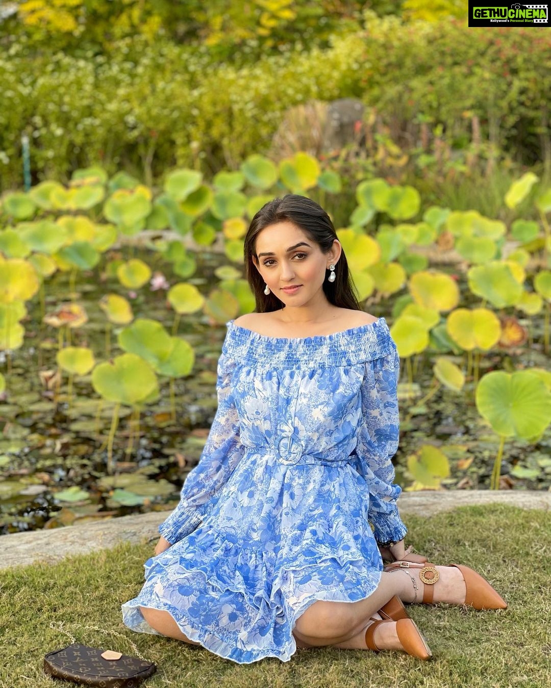 Tanya Sharma Instagram - His prettiest problem 😌 . . Outfit- @myfywish Styled by - @rimadidthat An amazing experience at @sula_vineyards watch this space for more content ☺️ #tanyasharma #sulalife #sulavineyards #nashik #staycation #girlstrip The Source At Sula