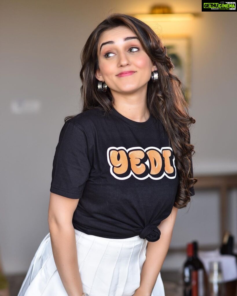 Tanya Sharma Instagram - The new yedi in town ! Added really quirky stuff to our merchandise ❤️‍🔥 #sharmasisters SHOP NOW!!! LINK IN BIO 🤍 . . Shot by - @yass_newoscar #merch #merchandise #tanyasharma #tshirts #style #instafashion #ottd #instalove