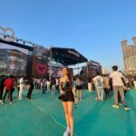 Tanya Sharma Instagram - First concert ever done ✅ So much of energy phew!! A great setup for an amazing cause #feedingindiaconcert . .Swipe RIGHT 😎 for some crazy videos from the concert @feedingindia @zomato @gopromoto.in #concert #ootd #instagood #sunday #love #postmalone #postmaloneconcert #zomaland #tanyasharma