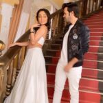 Tanya Sharma Instagram - Gosh ! It’s backless 🤷🏻‍♀️ . . #reels #reelkarofeelkaro #reelitfeelit #pooh #k3g #dialogues #explore #fyp #reevaan #tanyasharma #karansharma